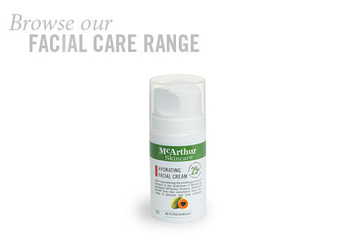 facial care range