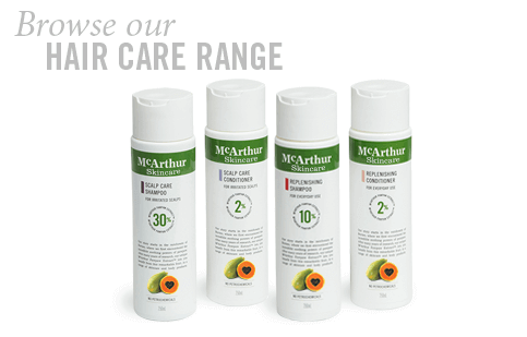 hair care range